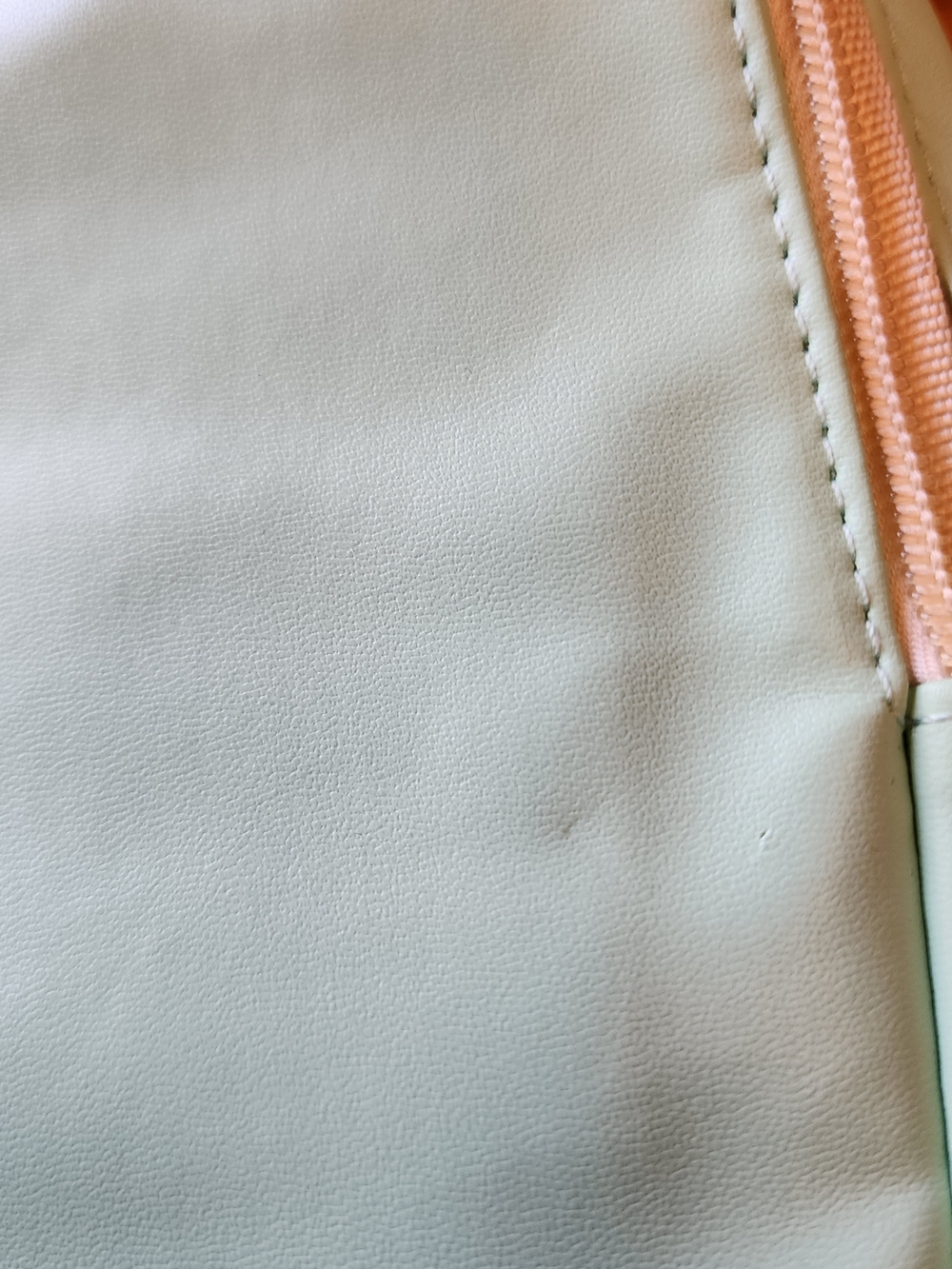Mint Crossbody Sling Bag with Patterned Strap. NWT - Picture 8 of 10